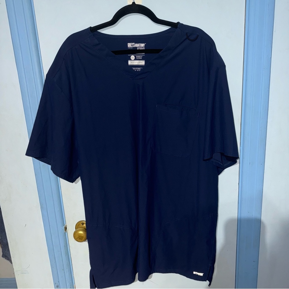 Grey’s Anatomy™ Edge GET042 Tall Men's Hydro Top Navy